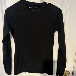 Figs Women's Long Sleeve Top Black